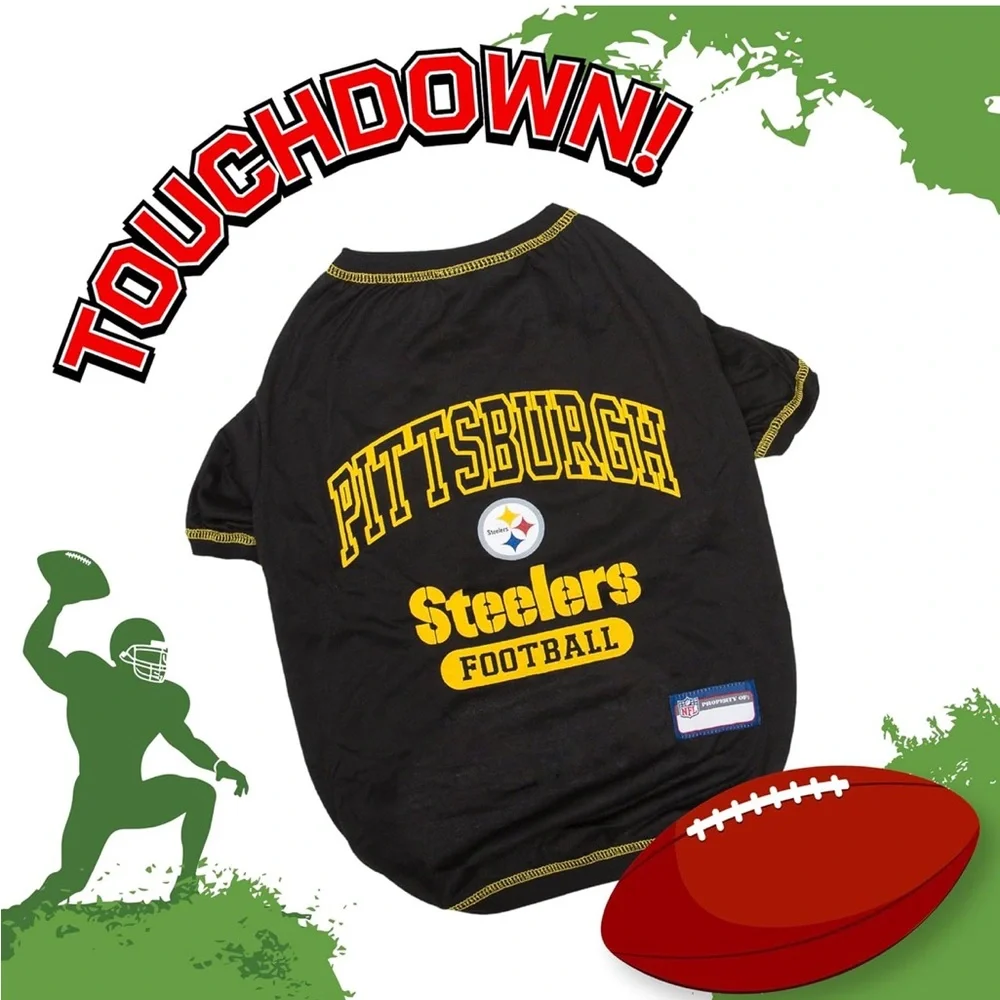 Pittsburgh Steelers Black Dog Jersey